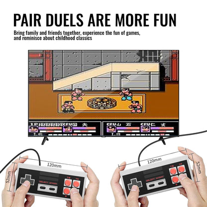 Retro Family HDMI Game Console – 621 Classic Games, 2 Controllers, Save & Load Function - ShineTrek