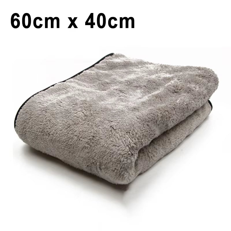 Premium Microfiber Car Drying Towel – Super Absorbent & Fast Dry (100×40 cm / 75×35 cm) - ShineTrek